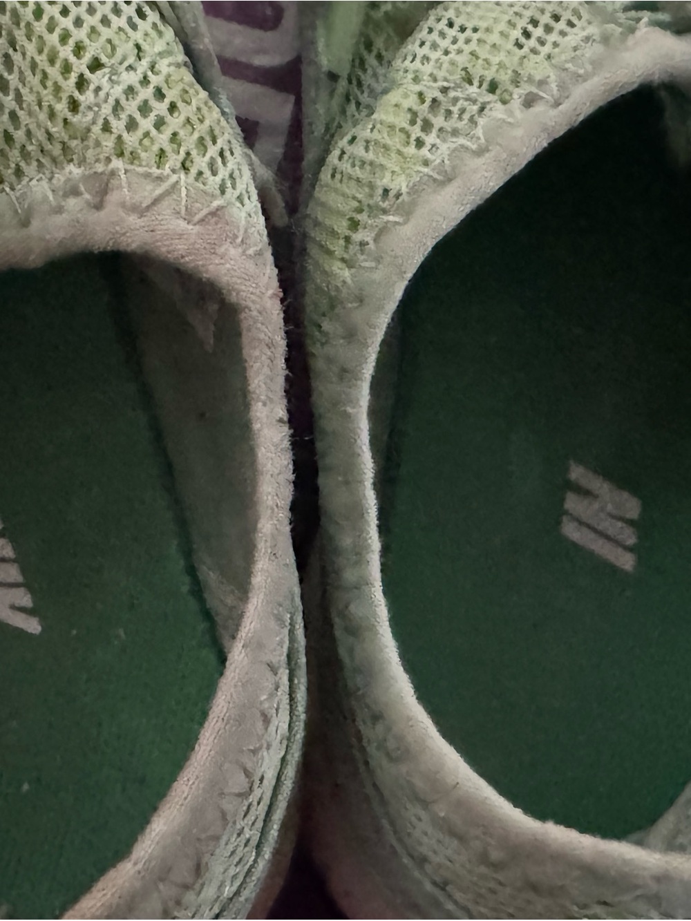 Green Mesh Slip-On Women’s Shoes